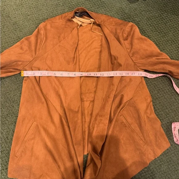 Zara women’s  Brown (mustard brown) Lightweight cardigan host pick - Picture 9 of 12